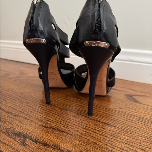 Christian Dior strappy platform heels - Picture 3 of 5